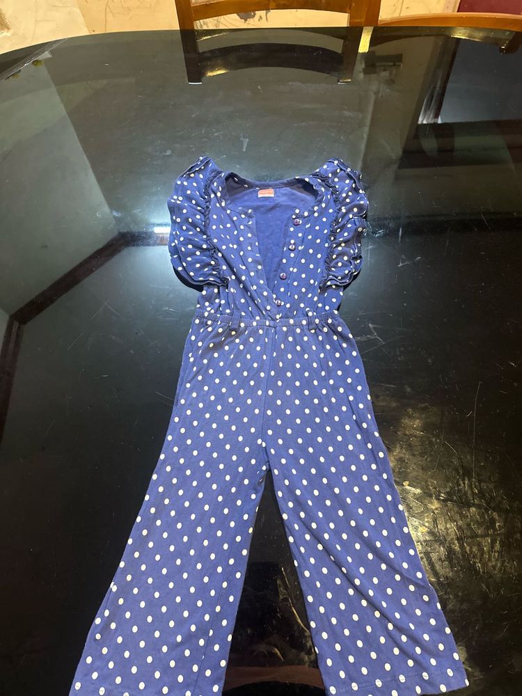 Polka Dot Jumpsuit 2-3 Years