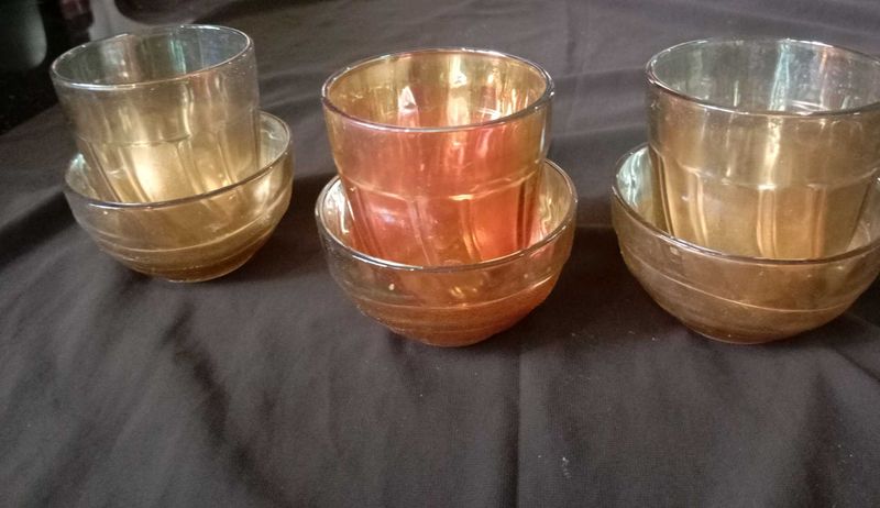 Vintage Glassware Set