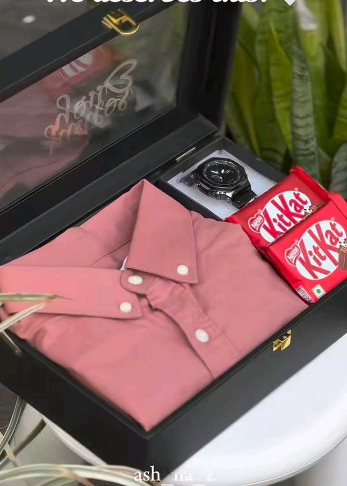 Men's Formal Shirt Gift Set