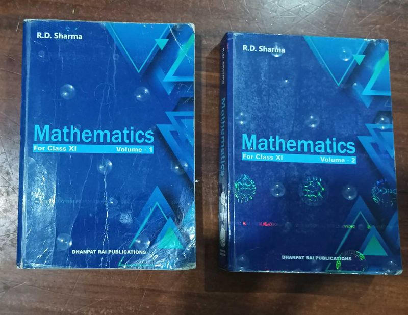R.D. Sharma Class XI Math (Vol 1 &amp; 2)