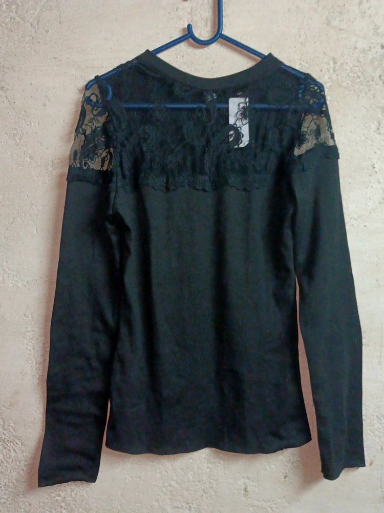 Ladies Summer Fashion Top Netted
