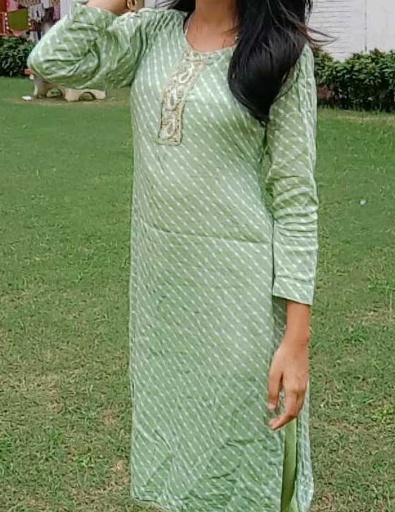 Elegant Green Kurta