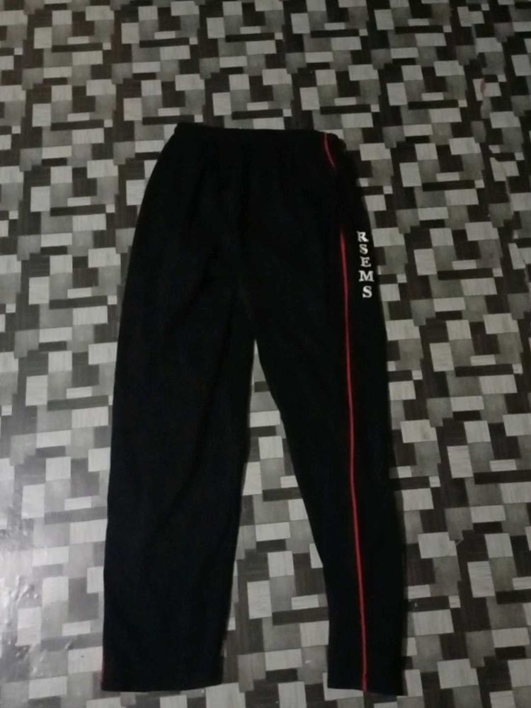 Black Track Pants