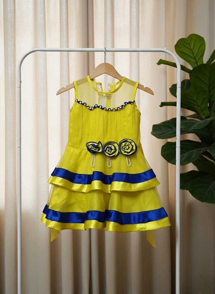 Yellow &amp; Blue Dress