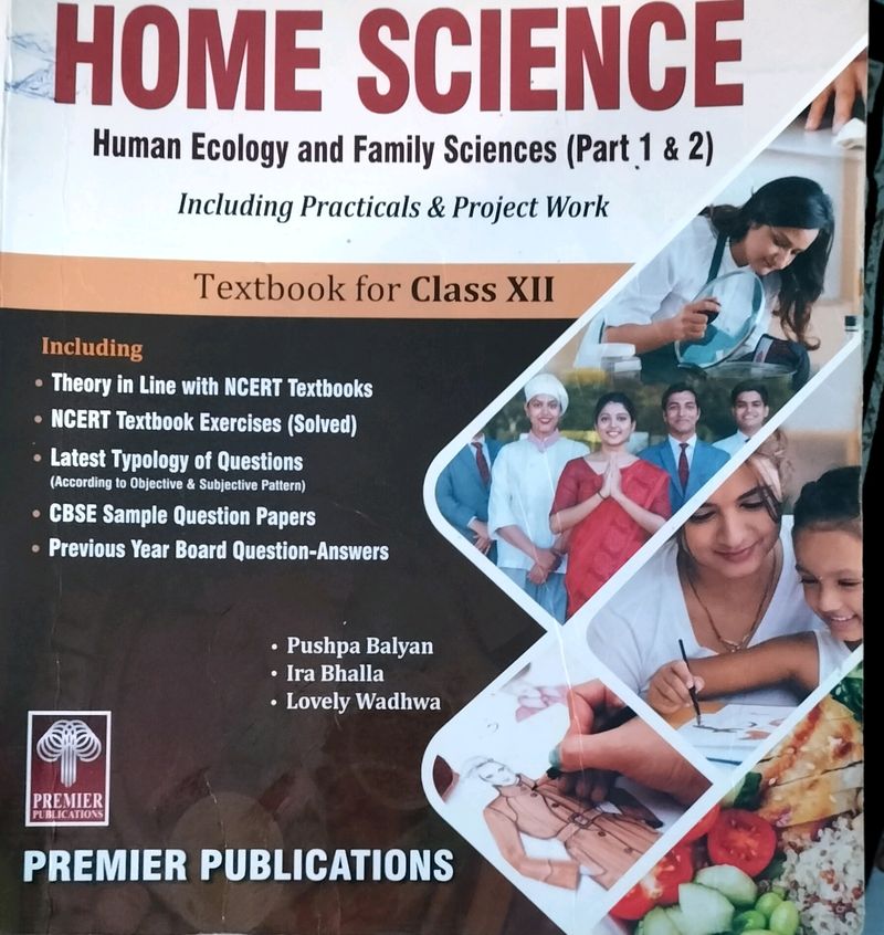 12th Class Home Science Book
