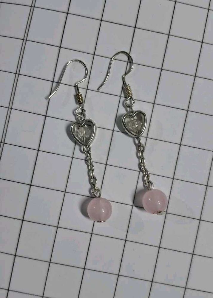 Heart Drop Earrings