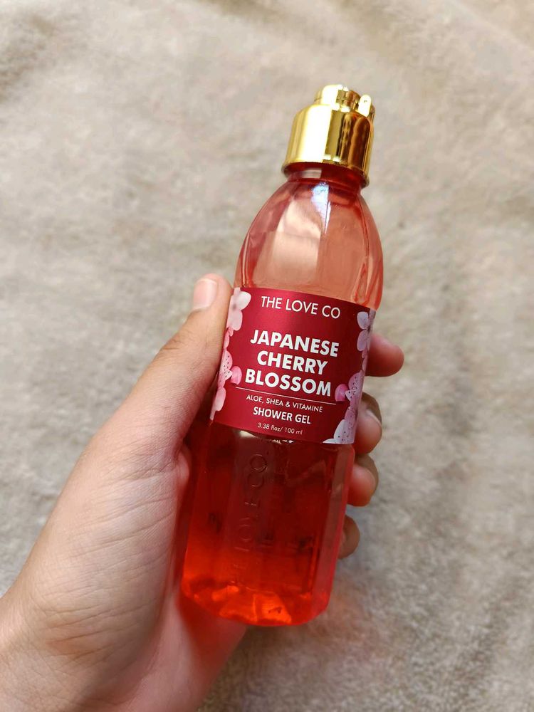 The Love Co Japanese Cherry Blossom Shower Gel