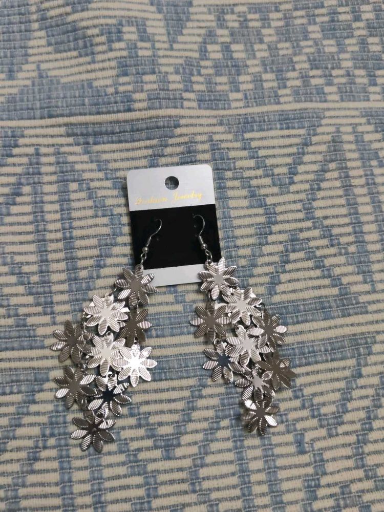 Floral Drop Earrings
