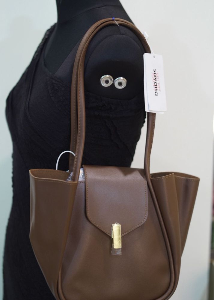 Elegant Brown Tote Bag