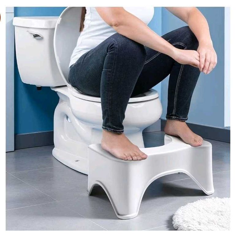 Squat Foot Steep Stool For Western Toilets