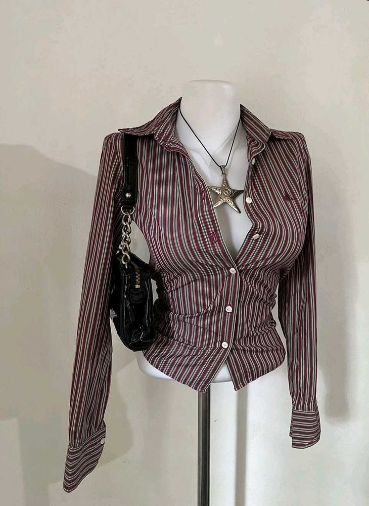 Striped Fitted Shirt