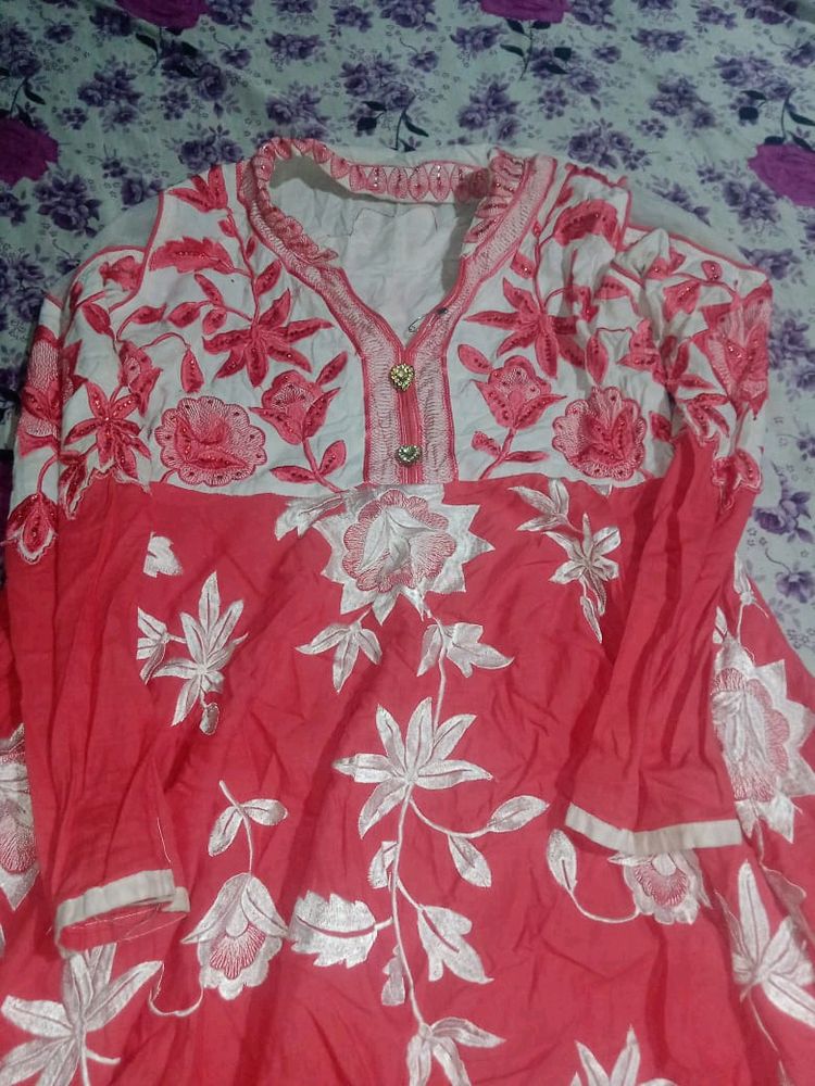 Beautiful Red gown Frock