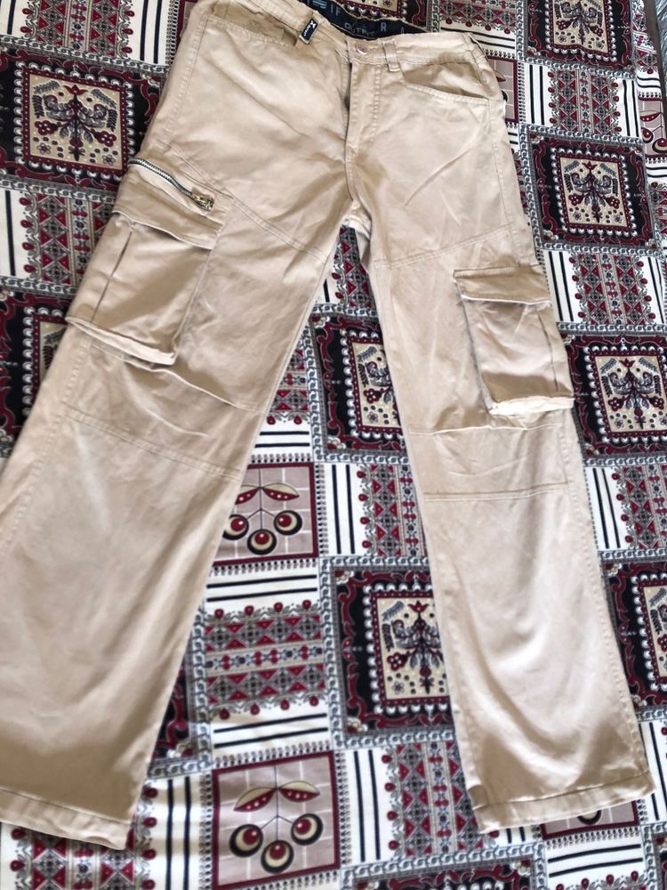 Khaki Cargo Pants