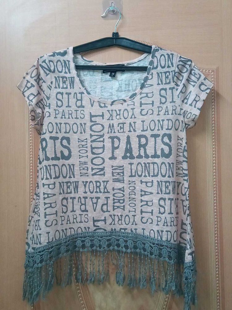 Aline Printed Casual Top