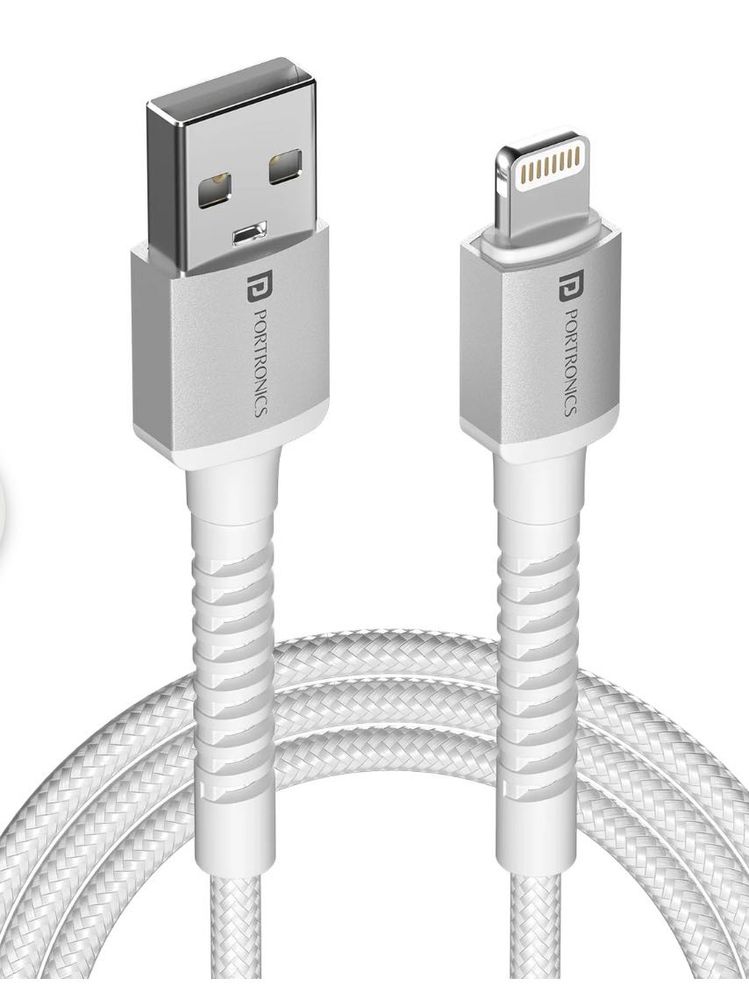 🆕Portronics Konnect X- USB to 8-Pin Cable 2M