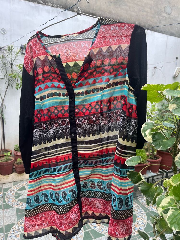 Branded Loose Fit Top