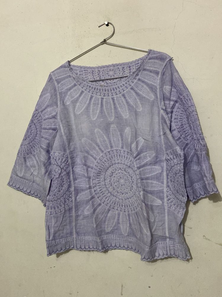 Purple Light Weight Top