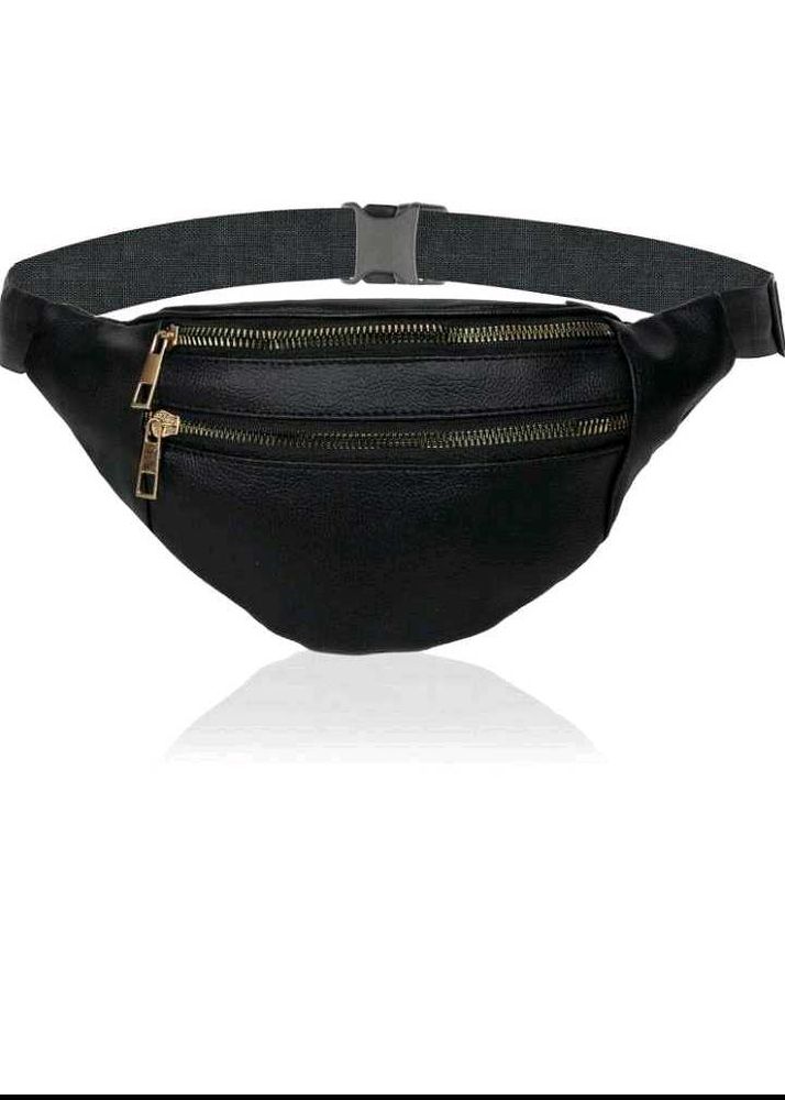 Black Waist Bag