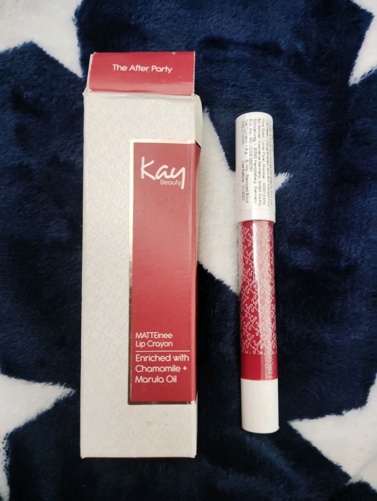 Kay Beauty Lip Crayon Mateeniee- The After Party
