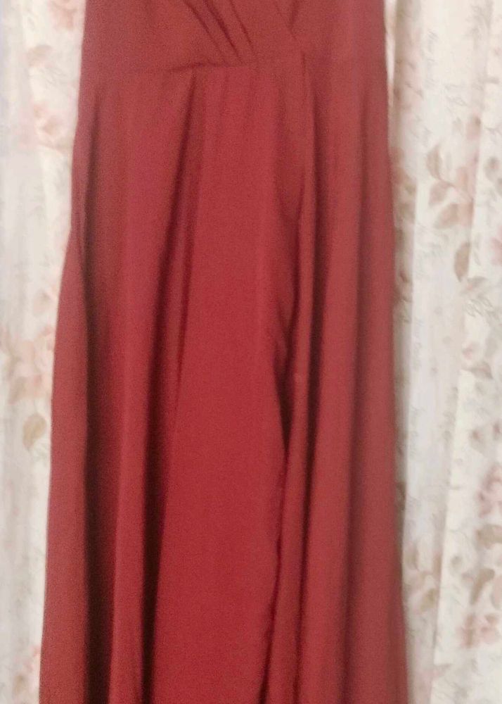 This Is Beautiful Mehroon Colour Dress