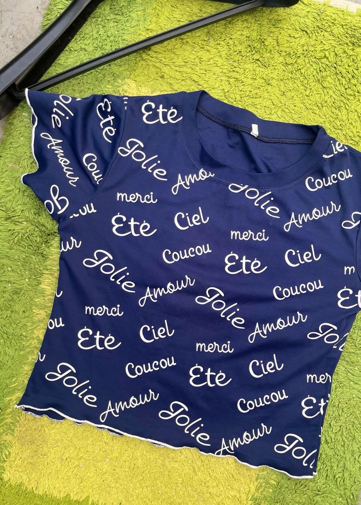 Cute Graphic Print Tee