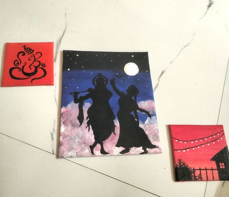3 Combo Canvas Painting