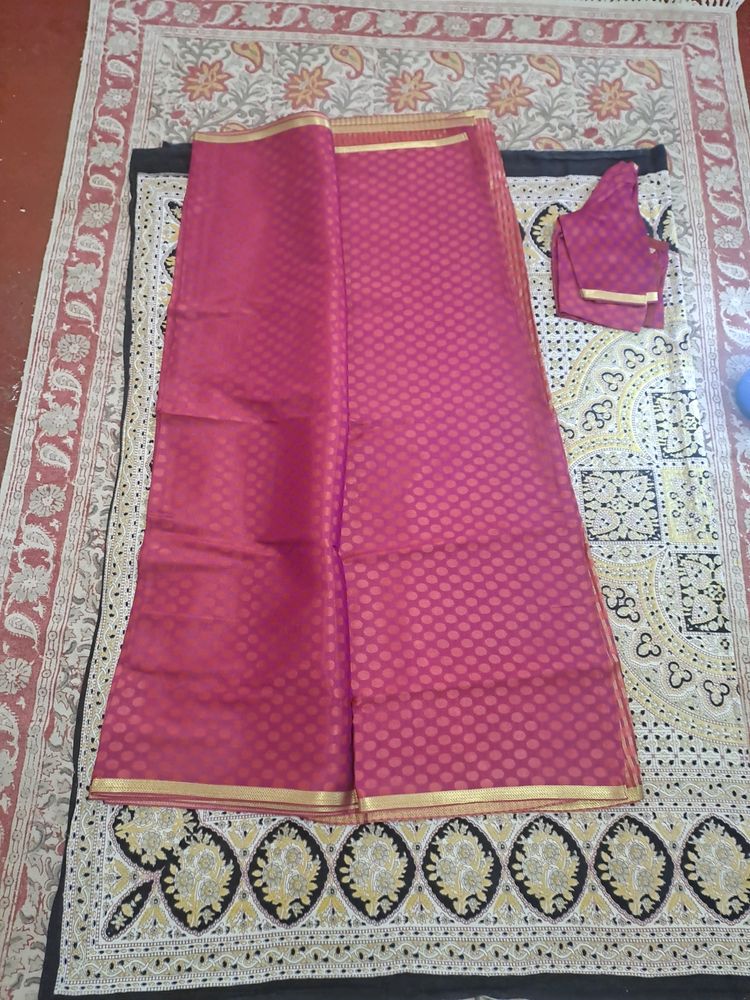 SALE🔥🔥 Double Colour Fancy Silk Saree