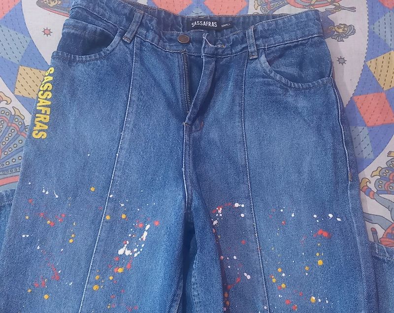 High Waisted Staight Fit JEANS