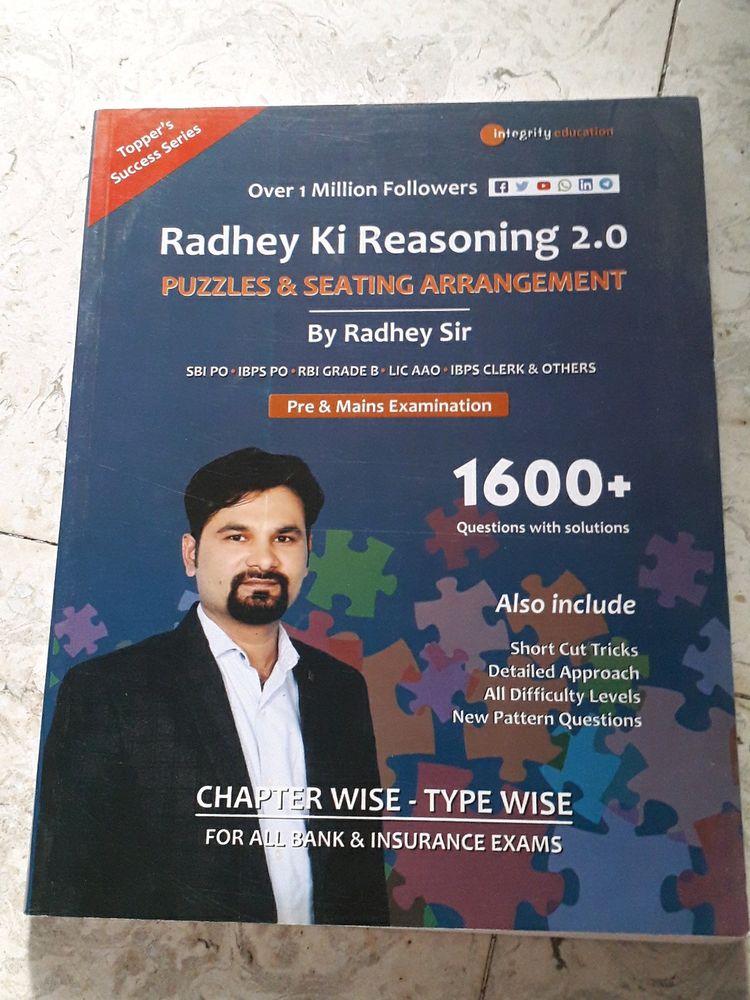 Radhey Ki Reasoning Puzzle BOOK
