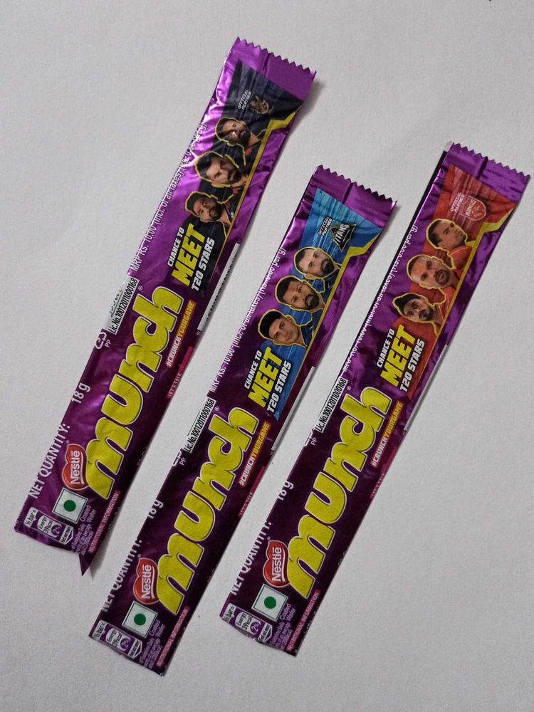 Munch IPL Wrappers 3 Team