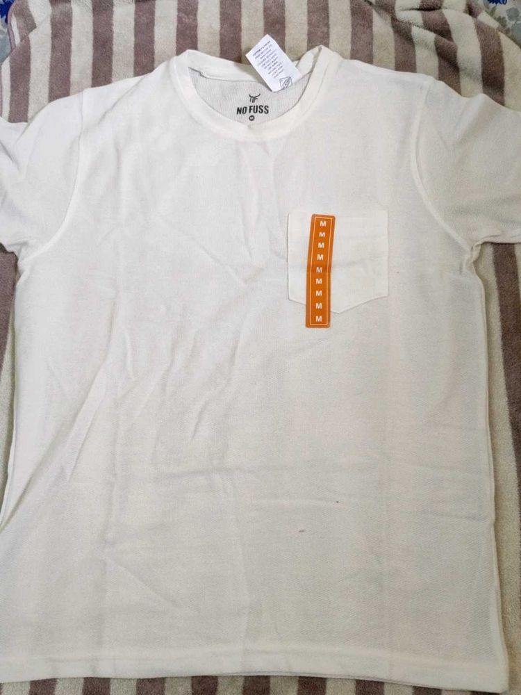 solid white t shirt for unisex