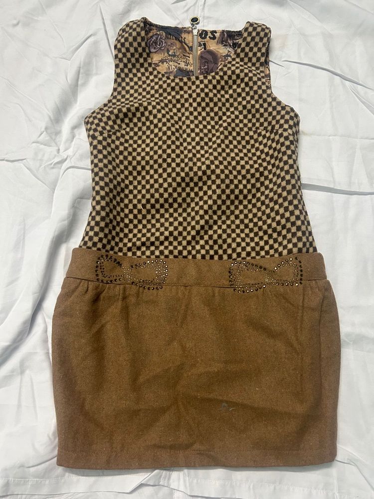 Checkered Mini Dress