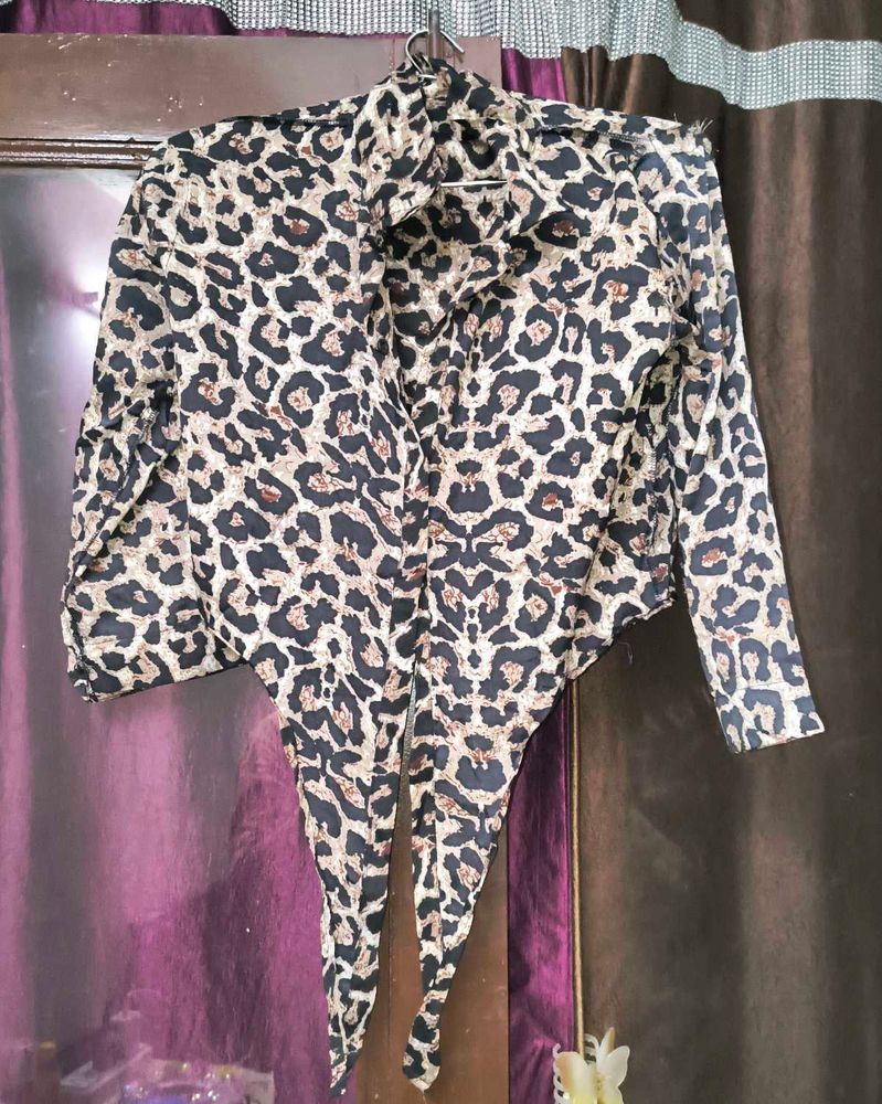 Cheetah Print Shirt