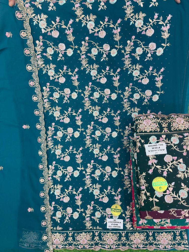 Embroidered Dress Material