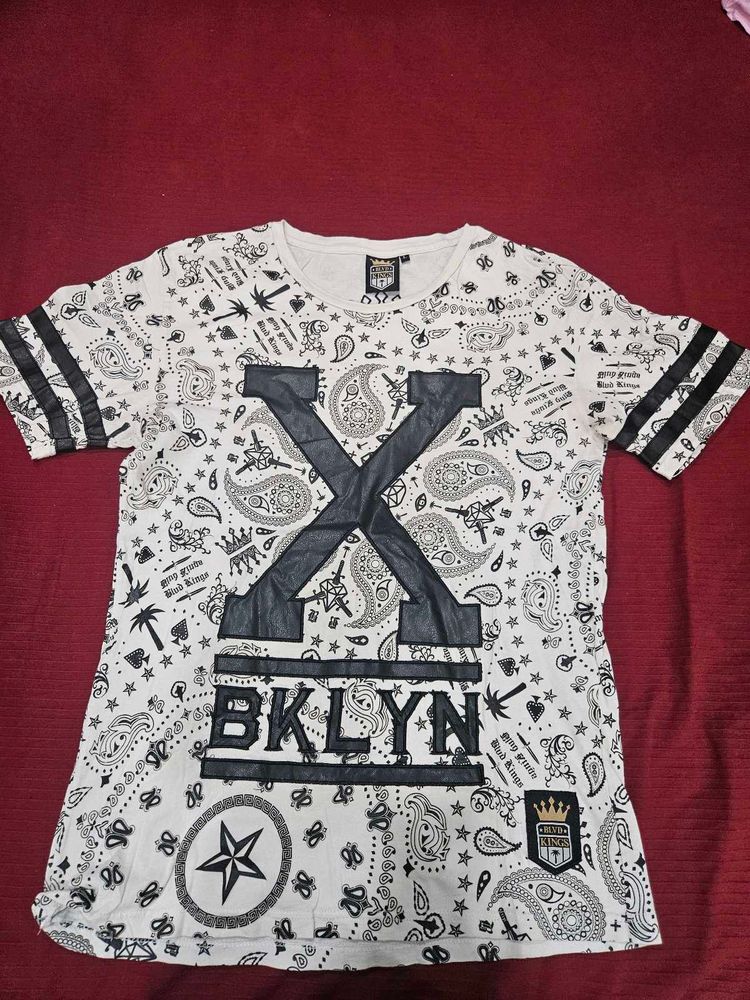 BLVD Kings Bandana Print Graphic Men&#39;sTee