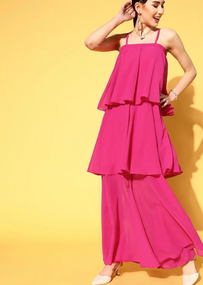 flared maxi dress(new… never worn once)