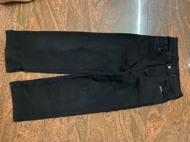 Black Flexible Pants