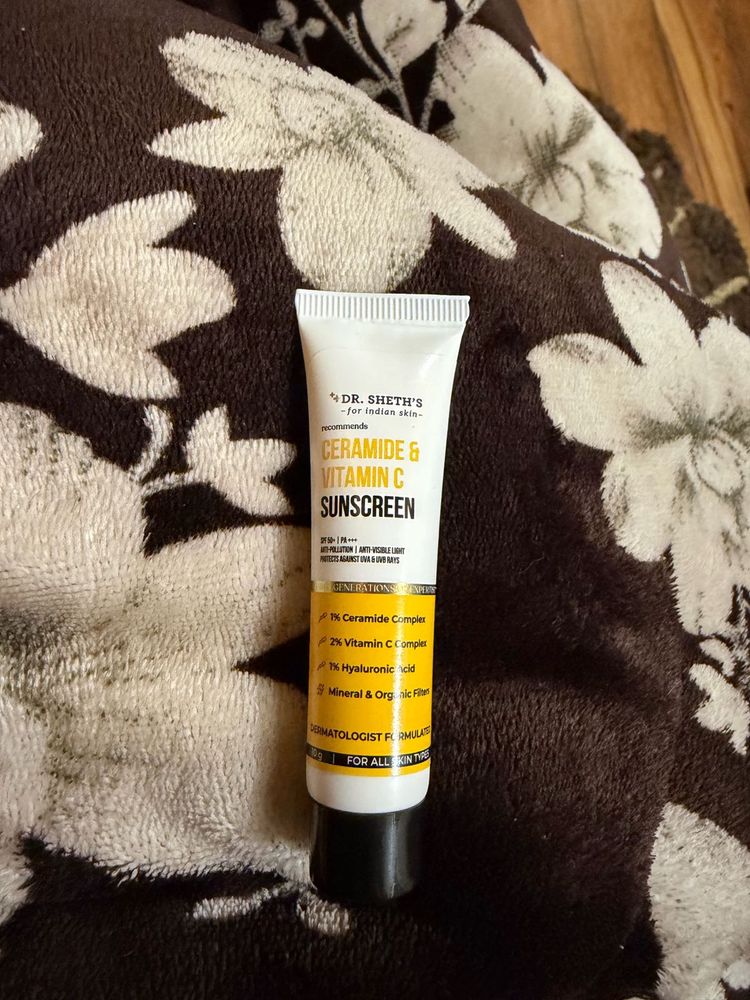 Dr. Sheth's Ceramide &amp; Vitamin C Sunscreen