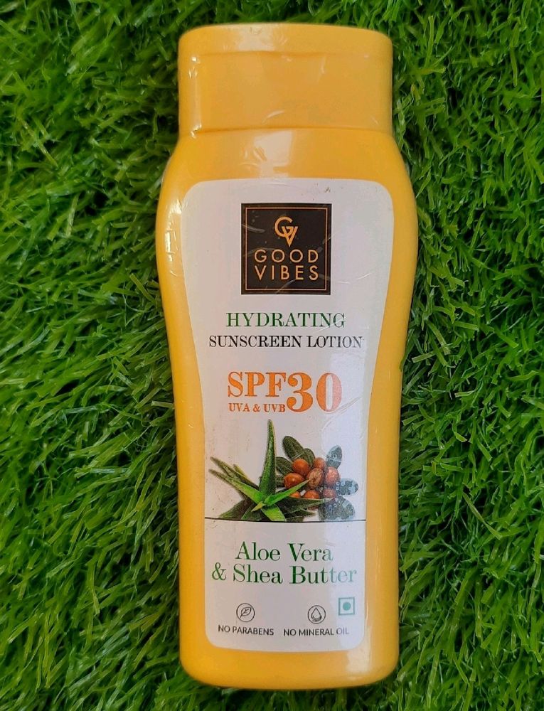 Good Vibes Spf 30 Sunscreen Lotion