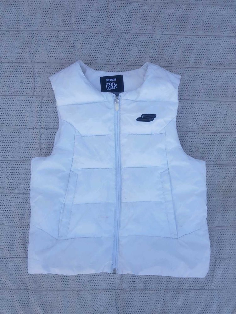 Skechers Kids White Padded Vest