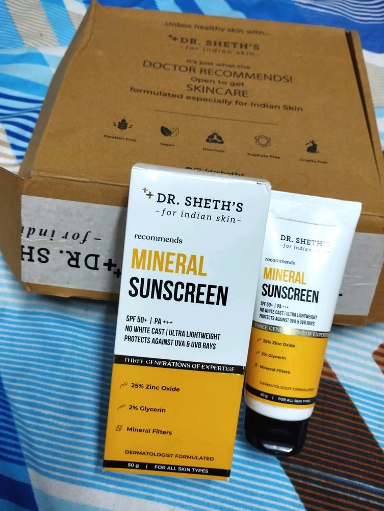 Dr Sheths Mineral Sunscreen