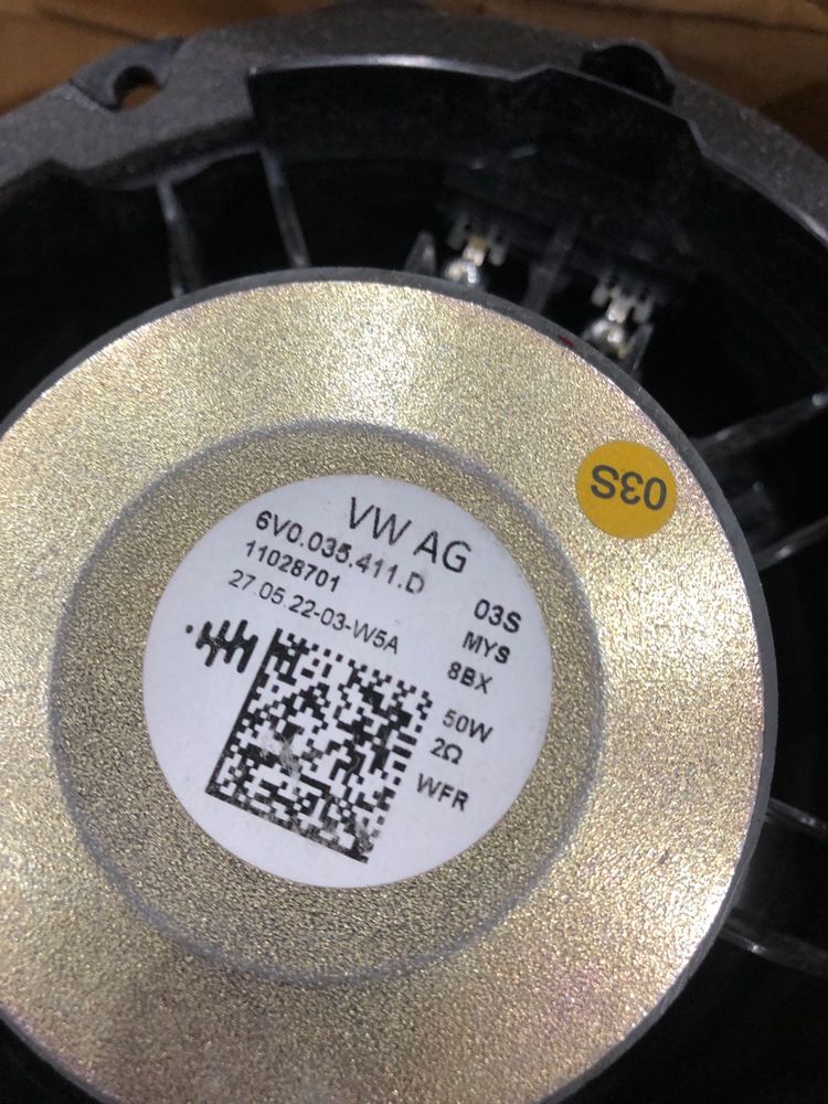 Coaxial Car Woofer VW AG Speaker 6V0.035.411.D