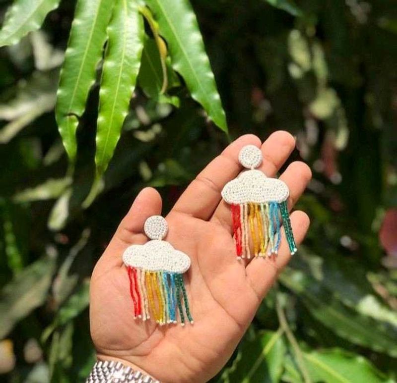 Cloud Bead Earrings