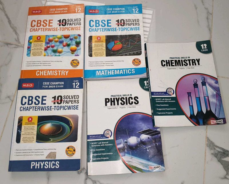 MTG Class 12 Previous Year Books ( PCM )