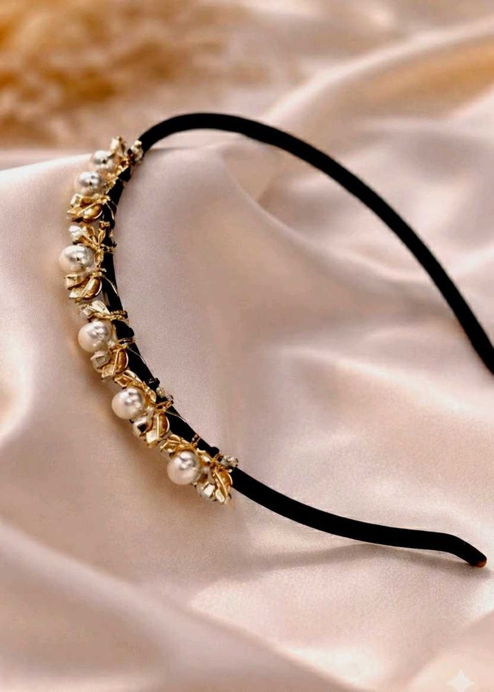 Pearl Embellished Headband