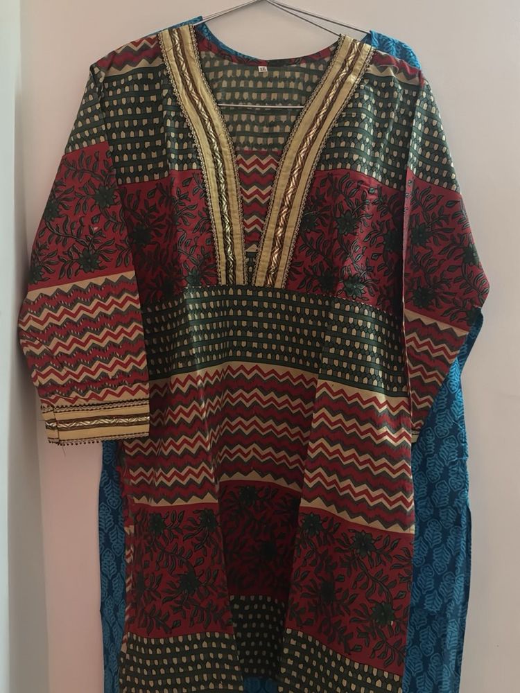 Vintage Print Tunic