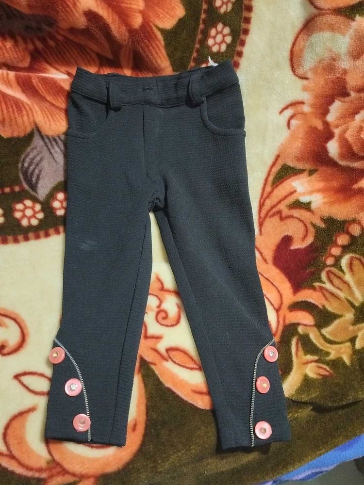Stylish Kids' Dark Grey Pants