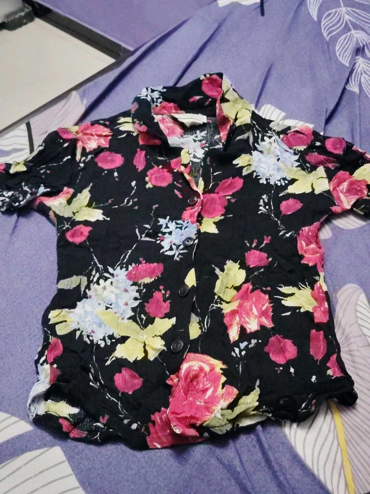Stylish Crop Shirt For Women&#39;s