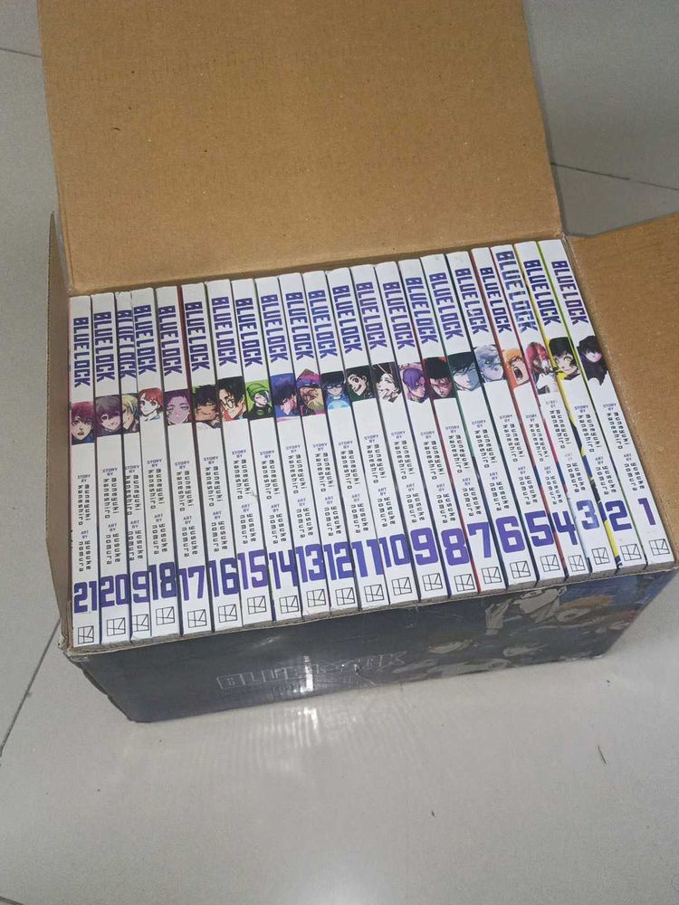 Blue Lock Manga Set - Volumes 1-21
