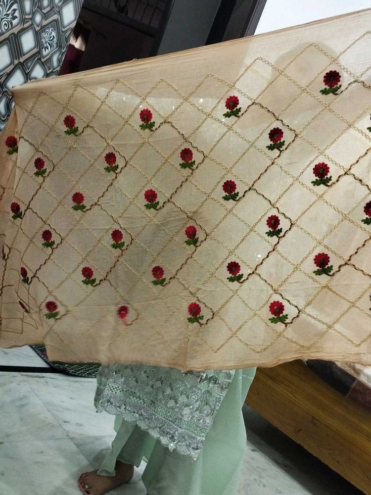 Embroidered Dupatta